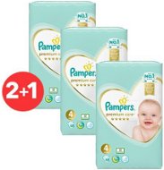 PAMPERS Premium Care Maxi 4-es méret (204 db) - Eldobható pelenka