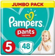 PAMPERS Pants Junior vel. 5 (48 ks) - Jumbo Pack - Plienkové nohavičky