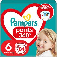 Plenkové kalhotky PAMPERS Pants Extra Large vel. 6 (84 ks) - Mega Box - Plenkové kalhotky