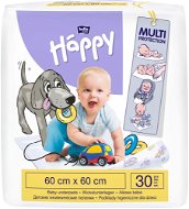 Prebaľovacia podložka BELLA HAPPY Baby Detské podložky 60x60 cm, 30 ks - Přebalovací podložka