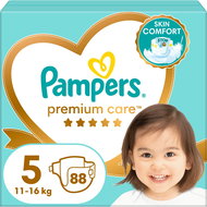 PAMPERS Premium Care Junior veľkosť 5 (88 ks) - Jednorazové plienky