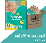 Pampers NewBaby VPP Mini (3x76 pieces) - A monthly supply - Baby Nappies