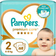 PAMPERS Premium Care veľ. 2 (68 ks) - Jednorazové plienky
