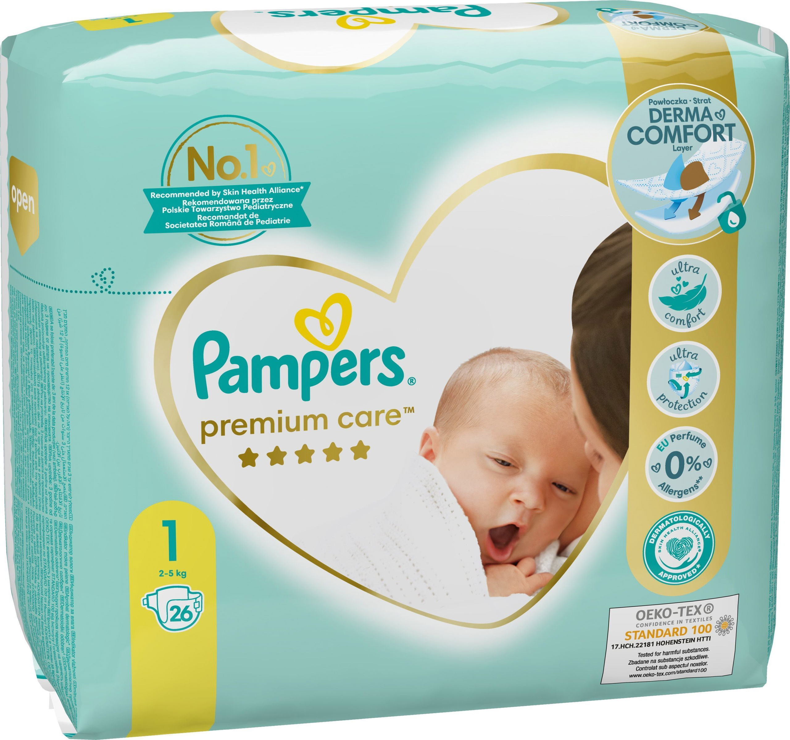 Pamper premium hot sale care 1