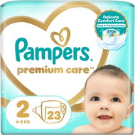 PAMPERS Premium Care Mini veľkosť 2 (23 ks) - Jednorazové plienky