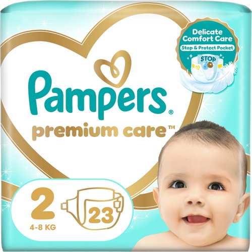 PAMPERS Premium Care Mini veľkosť 2 (23 ks) Hlavný obrázok PAMPERS Premium Care Mini veľkosť 2 (23 ks) - Jednorazové plienky - Hlavný obrázok