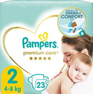 Jednorazové plienky PAMPERS Premium Care Mini veľkosť 2 (23 ks) - Jednorázové pleny