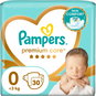 Disposable Nappies PAMPERS Premium Care Newborn sizing. 0 (30 pcs) - Jednorázové pleny