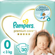 PAMPERS Premium Care Newborn 0-s méret (30 db) - Eldobható pelenka