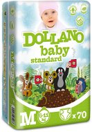 DOLLANO Baby Standard M 70pcs - Baby Nappies