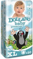 DOLLANO Baby Premium XL 50 ks - Detské plienky