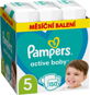 PAMPERS Active Baby size 5 Junior (150 pcs) - monthly pack - Disposable Nappies