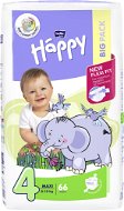 BELLA Baby Happy veľkosť 4 Maxi (66 ks) - Jednorazové plienky