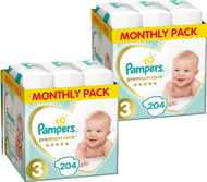 PAMPERS Premium Care size 3 Midi (408 pcs) - 2 months pack - Disposable Nappies