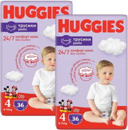 HUGGIES Pants veľ. 4 (72 ks) - Plienkové nohavičky