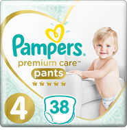 PAMPERS Premium Care Pants size 4 Maxi (38 pcs) - Nappies