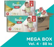 PAMPERS Pants Premium Care Maxi vel. 4 Megabox (88 ks) - Nappies
