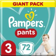 PAMPERS Pants Midi vel. 3 (72 ks) - Plienkové nohavičky