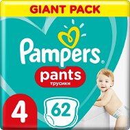 PAMPERS Pants Maxi vel. 4 (62 ks) - Plienkové nohavičky