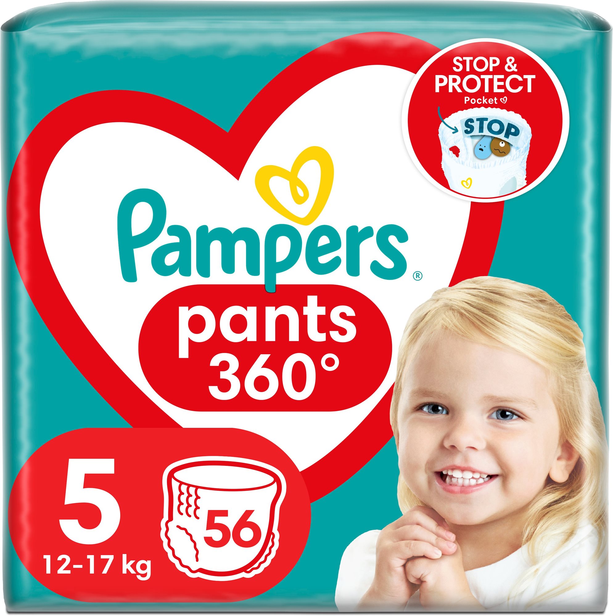 PAMPERS Pants size 5 56 pcs from 459 K Nappies Alza.cz