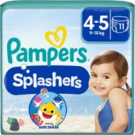 Swim Nappies PAMPERS Splasher size 4/5 (9–15kg) 11 pcs - Plenkové plavky