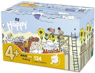 BELLA Baby Happy Maxi Plus Box veľkosť 4+ (124 ks) - Jednorazové plienky