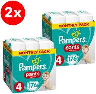 PAMPERS Pants veľ. 4 (352 ks) –  dvojmesačná zásoba - Sada