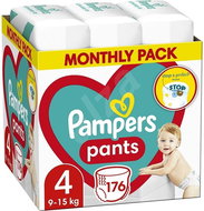PAMPERS Pants vel. 4 (2× 176 ks) –  dvouměsíční balení - Plenkové kalhotky