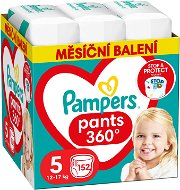 PAMPERS Pants vel. 5 (152 ks) –  měsíční zásoba - Plenkové kalhotky