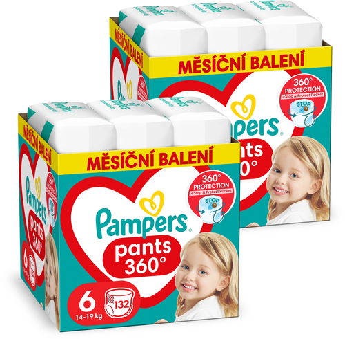 PAMPERS Pants vel. 6 (264 ks) - Plenkové kalhotky - Hlavní obrázek