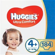 HUGGIES Ultra Comfort Jumbo size 4+ (184 pcs) - Baby Nappies