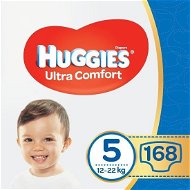 HUGGIES Ultra Comfort Jumbo veľ. 5 (168 ks) - Detské plienky