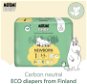 MUUMI BABY Newborn size 1 - Monthly Pack EKO Diapers (75 pcs) - Eco-Friendly Nappies