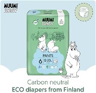 Muumi Baby Pants Junior size 6 (108 pcs) - Eco-Frendly Nappy Pants
