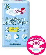 MonPeri Klasik Mega Pack S méret (200 db) - Eldobható pelenka