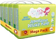 MonPeri Classic Mega Pack size. XL (136 pcs) - Disposable Nappies