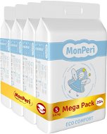 MonPeri ECO Comfort Mega Pack veľ. S (264 ks) - Eko plienky