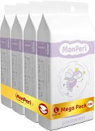 MonPeri ECO Comfort Mega Pack veľ. L (200 ks) - Eko plienky