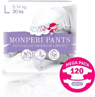 MonPeri Pants Mega Pack, size L (120pcs) - Nappies