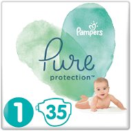 PAMPERS Pure Protection size 1 (35 pcs) - Disposable Nappies