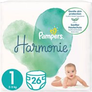PAMPERS Harmonie veľkosť 1 (26 ks) - Jednorazové plienky
