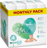 PAMPERS Pure Protection 4 (112 db) - Pelenka