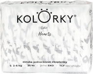 KOLORKY DAY Heart size S (25 pcs) - Eco-Friendly Nappies