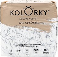 KOLORKY DELUXE VELVET size M (21 pcs) - Eco-Friendly Nappies