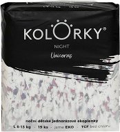 KOLORKY NIGHT size L (19 pcs) - Eco-Friendly Nappies