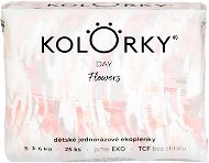 KOLORKY DAY Flowers size S (25 pcs) - Eco-Friendly Nappies