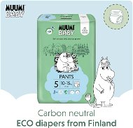 Muumi Baby Pants Maxi+, size 5 (38pcs) - Eco-Frendly Nappy Pants