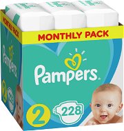 PAMPERS New Baby Size 2 (228 Pcs) - Baby Nappies