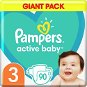 PAMPERS Active Baby veľkosť 3 (90 ks) 6 – 10 kg - Jednorazové plienky