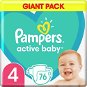 PAMPERS Active Baby size 4 (76 pcs) 9-14 kg - Disposable Nappies